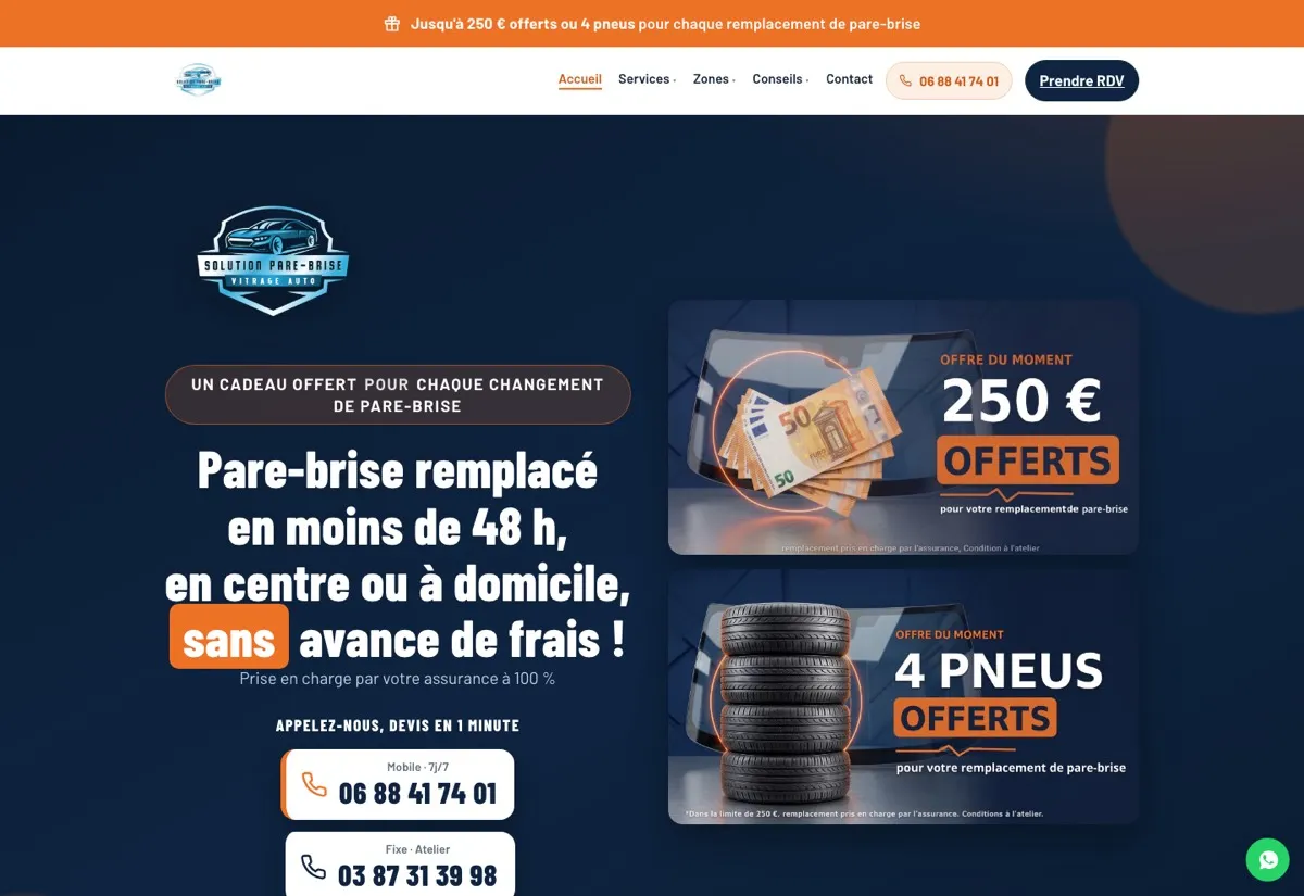 Site, Meta Ads et Google Ads pilotés