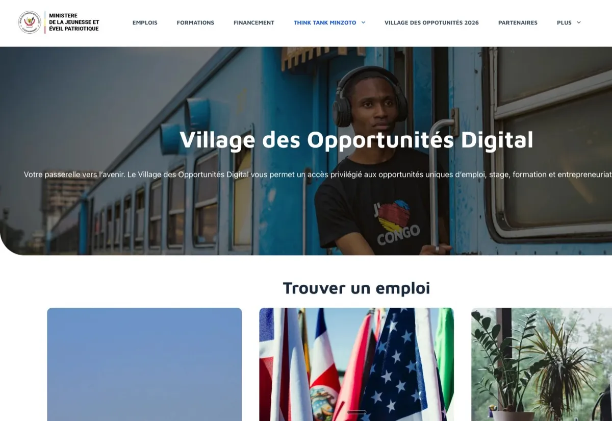 Ministère de la Jeunesse, plateforme nationale